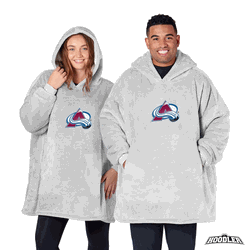 Colorado Avalanche NHL Heather Grey Hoodler Pullover