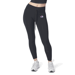 Colorado Avalanche NHL Kadi 2x2 Ribbed Legging Black Small
