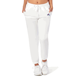 Colorado Avalanche NHL Kadi Side Pocket Joggers White Medium