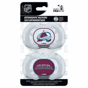 Colorado Avalanche Pacifier 2-Pack