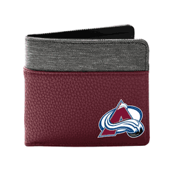 Colorado Avalanche Pebble BiFold Wallet MARN