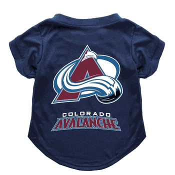 Colorado Avalanche Pet T-Shirt Extra Small
