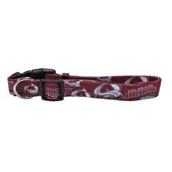 Colorado Avalanche Pet Team Collar Medium
