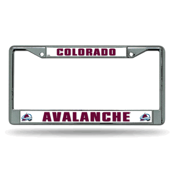 Colorado Avalanche Chrome Frames