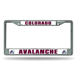 Colorado Avalanche Chrome Frames