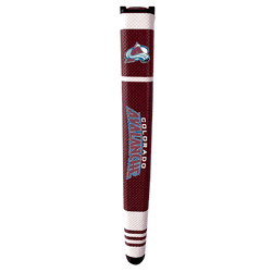Colorado Avalanche Putter Grip (Colored with white stripes)
