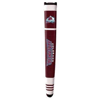 Colorado Avalanche Putter Grip (Colored with white stripes)