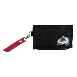 Colorado Avalanche Ribbon Organizer Wallet Dark Red