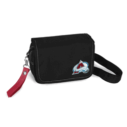 Colorado Avalanche Ribbon Waist Pack Purse Dark Red