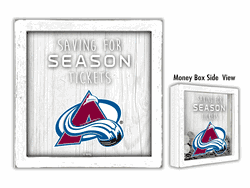 Colorado Avalanche Saving for Tickets Money Box