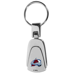 Colorado Avalanche Steel Teardop Key Chain