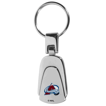 Colorado Avalanche Steel Teardop Key Chain