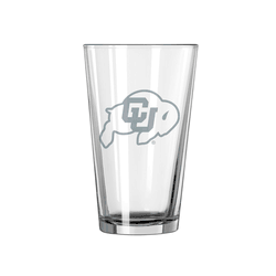 Colorado Buffaloes 16oz Frost Pint Glass