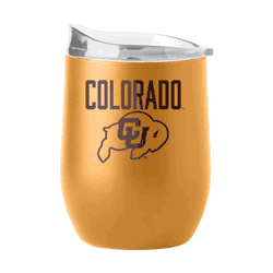 Colorado Buffaloes 16oz Huddle Powder Coat Curved Bev