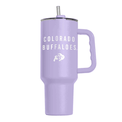 Colorado Buffaloes 40oz Tonal Lavender Powder Coat Tumbler