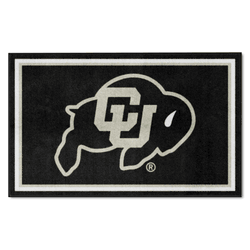 Colorado Buffaloes 4ft. x 6ft. Plush Area Rug