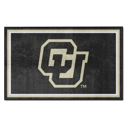 Colorado Buffaloes 4ft. x 6ft. Plush Area Rug