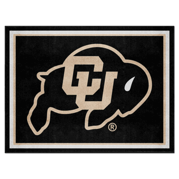 Colorado Buffaloes 8ft. x 10 ft. Plush Area Rug