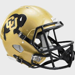 Colorado Buffaloes Authentic Speed Full Size Football Helmet