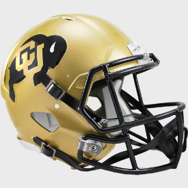 Colorado Buffaloes Authentic Speed Full Size Football Helmet