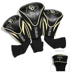 Colorado Buffaloes Club 3 Piece Contour Headcover Set