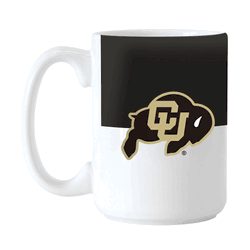 Colorado Buffaloes Colorblock 15 Oz Sublimated Mug