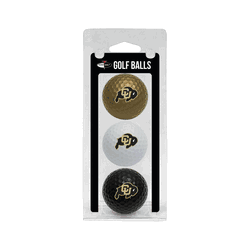 Colorado Buffaloes Golf Balls - 3 Pack