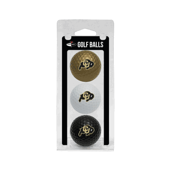 Colorado Buffaloes Golf Balls - 3 Pack