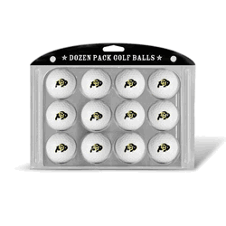 Colorado Buffaloes Golf Balls Pack of 12