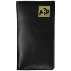 Colorado Buffaloes Leather Tall Wallet