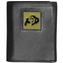 Colorado Buffaloes Leather Tri-fold Wallet