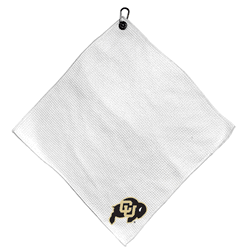 Colorado Buffaloes Microfiber Small Towel - 15" x 15" (White)