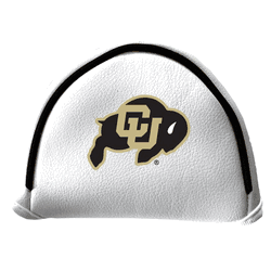 Colorado Buffaloes Putter Cover - Mallet (White)