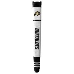 Colorado Buffaloes Putter Grip (White with colored stripes)