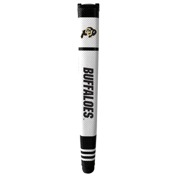 Colorado Buffaloes Putter Grip (White with colored stripes)