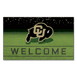 Colorado Buffaloes Rubber Door Mat - 18in. x 30in.