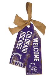 Colorado Rockies 12" Team Tags