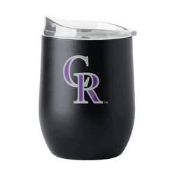 Colorado Rockies 16oz Flipside Powder Coat Curved Beverage