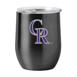 Colorado Rockies 16oz Gameday Stainless Curved Beverage