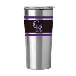 Colorado Rockies 20oz Stripe Fusion Tumbler