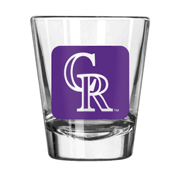 Colorado Rockies 2oz Cube Shot Glass