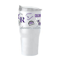Colorado Rockies 30oz Native Powder Coat Tumbler