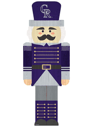 Colorado Rockies 31" Nutcracker Leaner