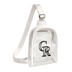 Colorado Rockies 3D Logo Clear Mini Sling