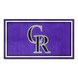 Colorado Rockies 3ft. x 5ft. Plush Area Rug