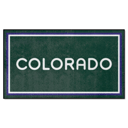 Colorado Rockies 3ft. x 5ft. Plush Area Rug