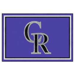 Colorado Rockies 5ft. x 8 ft. Plush Area Rug