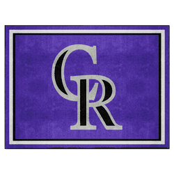 Colorado Rockies 8ft. x 10 ft. Plush Area Rug