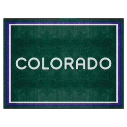 Colorado Rockies 8ft. x 10 ft. Plush Area Rug