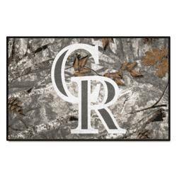 Colorado Rockies Camo Starter Mat Accent Rug - 19in. x 30in.
